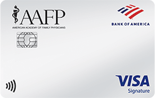 american academy of family physicians credit card