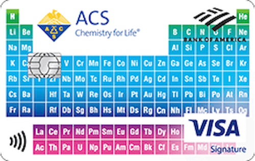 american chemical society credit card