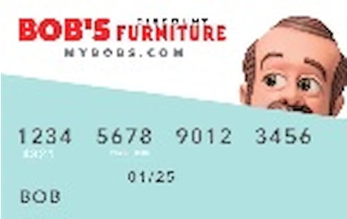 bobs furniture credit card