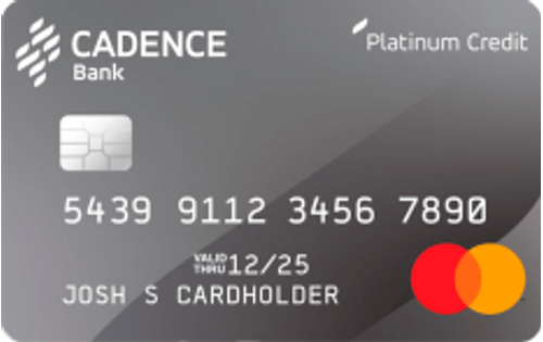 cadence bank platinum mastercard credit card