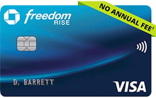 chase freedom rise credit card