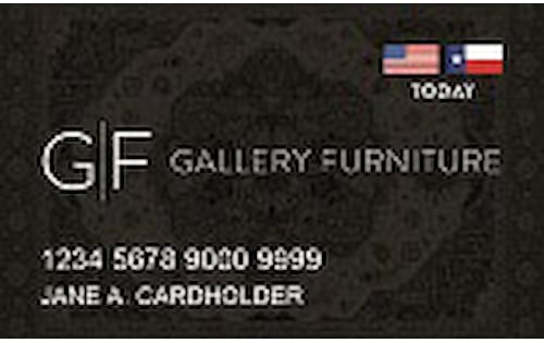 gallery furniture credit card