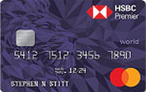 hsbc premier world mastercard credit card