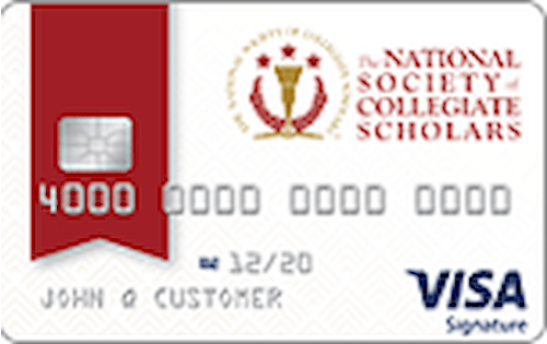 national society of collegiate scholars alumni association credit card