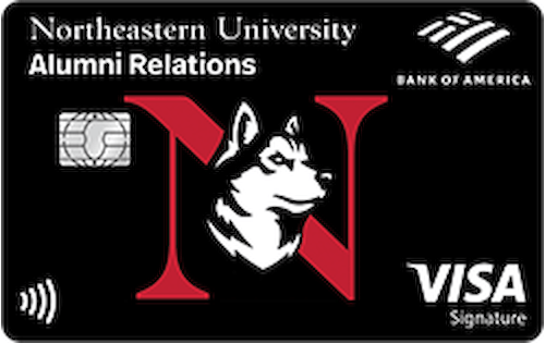 northeastern university credit card