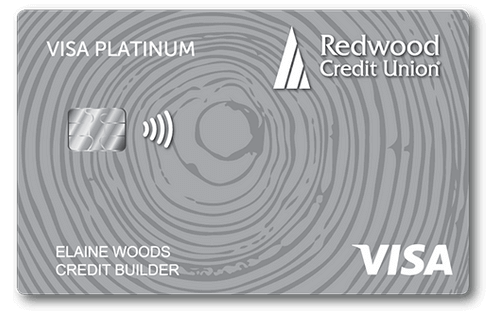 redwood credit union visa credit builder variable rate credit card