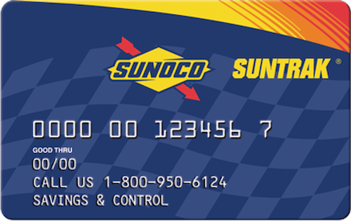 sunoco business gas card