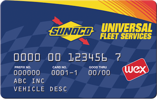 sunoco gas card