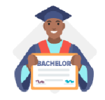 Gap in % of Adults* with at Least a Bachelor's Degree