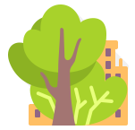 % of Green Space