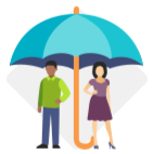 % of Insured Adults Aged 19 to 64