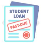 % of Student-Loan Balances Past Due or in Default