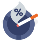 State Cigarette Tax Rates* (per pack of 20 cigarettes)