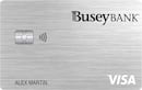 Busey Bank Visa Platinum Card image