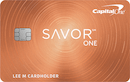 Capital One SavorOne Cash Rewards Credit Card image