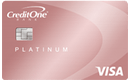 Credit One Bank Platinum Rewards Visa with No Annual Fee image