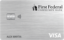 First Federal Community Bank Visa Platinum Card image