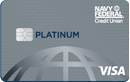 Navy Federal Credit Union Platinum Credit Card image