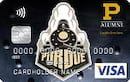Purdue Student Visa Traditional Rewards Credit Card image