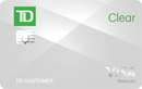 TD Clear Visa Platinum Credit Card image