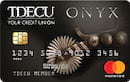 TDECU Onyx Mastercard image