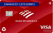 best bank of america student credit card