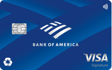 bank of america travel rewards for students credit card