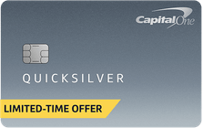 capital one quicksilver student cash rewards credit card