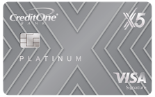 credit one bank platinum rewards visa