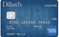 dillards credit card