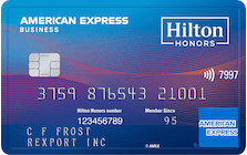 hilton honors american express business card