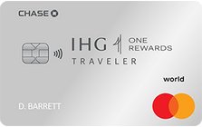 ihg rewards club traveler credit card