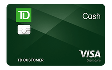 td cash secured credit card