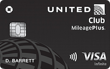 united mileageplus club credit card
