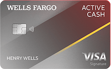 wells fargo active cash card