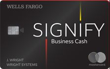 wells fargo signify business cash card