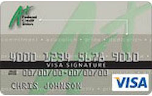 A+ Federal Credit Union Visa Bonus Rewards Card