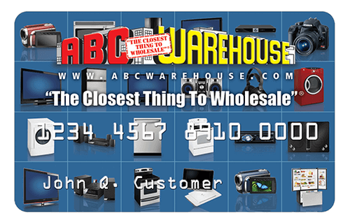 ABC Warehouse Credit Card
