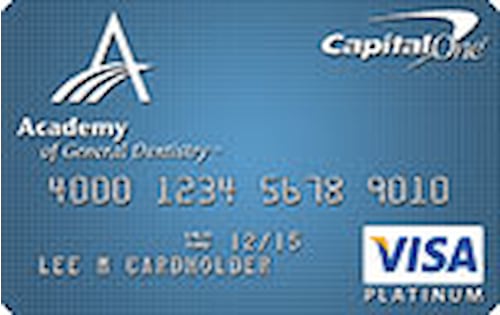 academy of general dentistry credit card