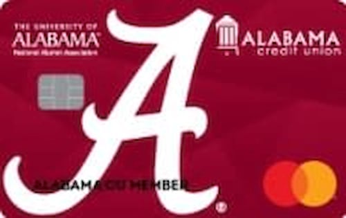 alabama university credit card