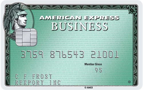 Amex Business Green card