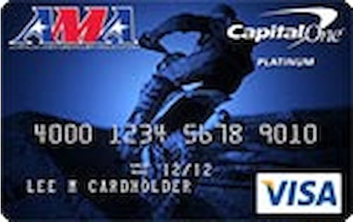 american motorcyclist association platinum plus visa credit card