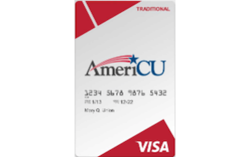 Americu Credit Union Visa Traditional Credit Card