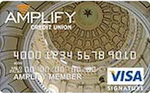 Amplify Credit Union Visa Bonus Rewards Card