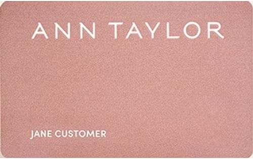 ann taylor store card