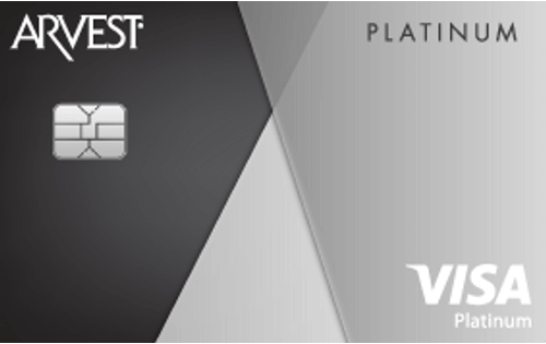 arvest bank visa platinum credit card