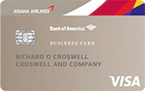 asiana business credit card