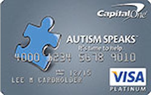 Autism Speaks Credit Card