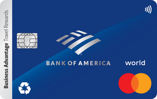Bank of America Business Advantage Travel Rewards World Mastercard credit card