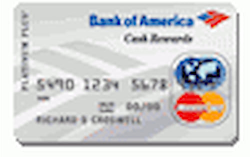 bank of america cash rewards mastercard